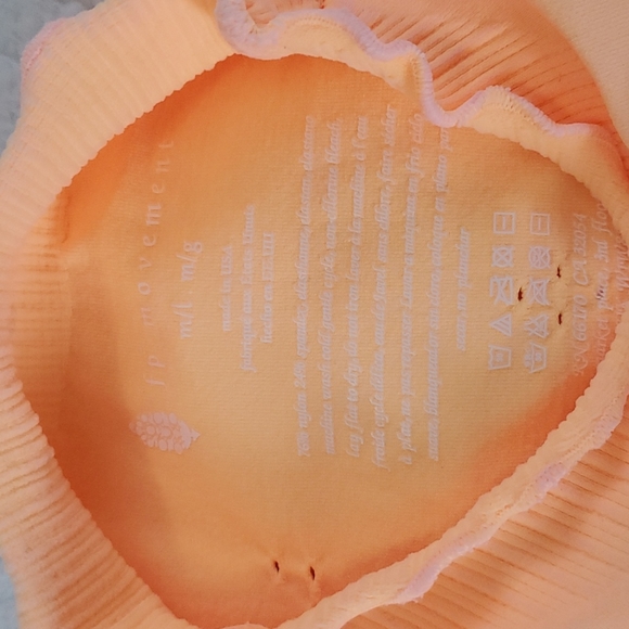 41. *view pics* Free People Good Karma Hi-Neck Layer Top Morning Sun - Picture 7 of 17